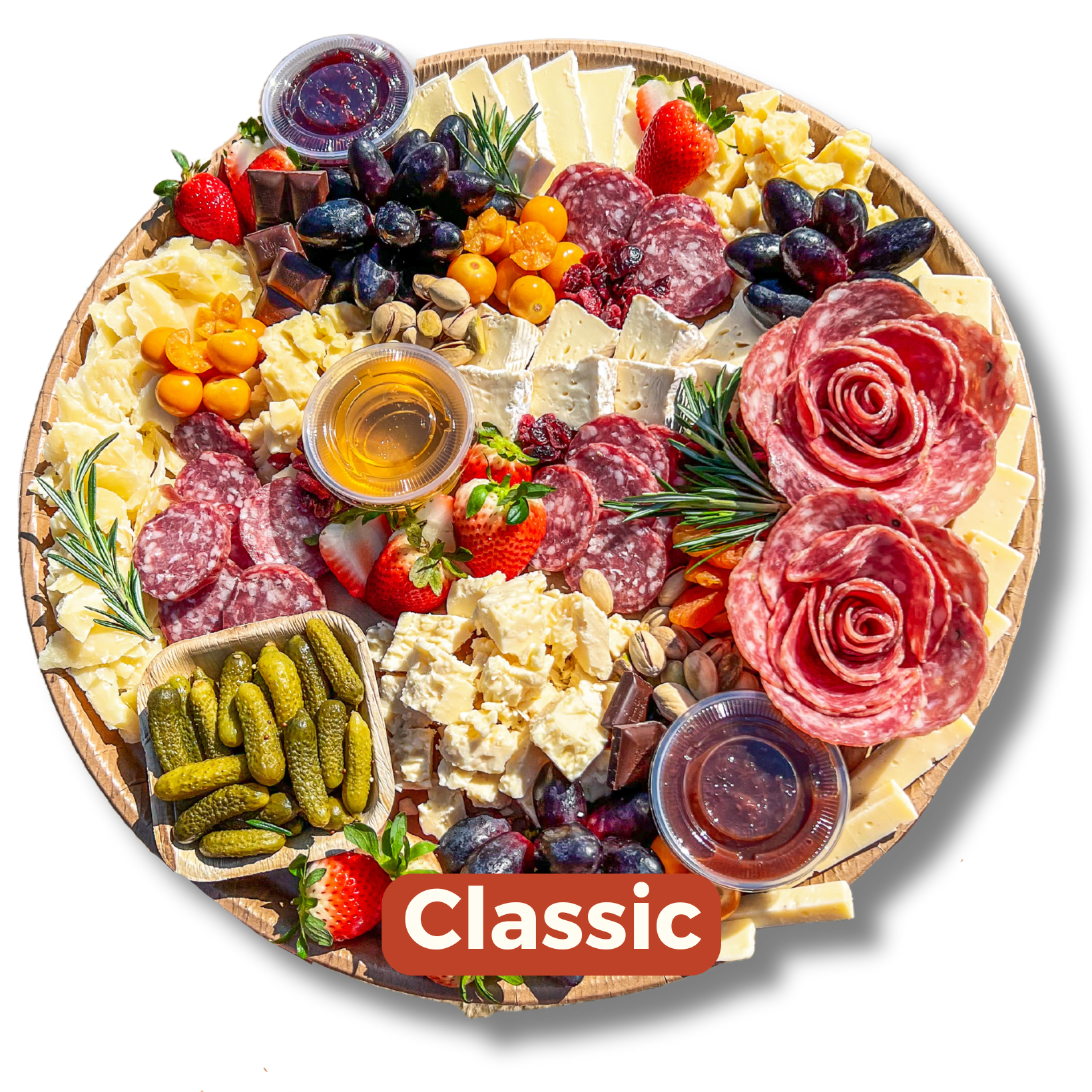 Large cheese & charcuterie board